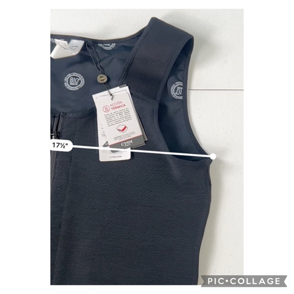 NWT Cysm Colombia Top  Body Shaper Bio Skincare Size Medium - Picture 6 of 13